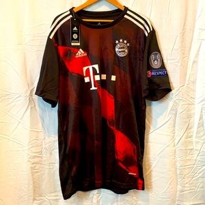 Robert Lewandowski #9 FC Bayern Munchen Adidas Soccer Jersey sz XL